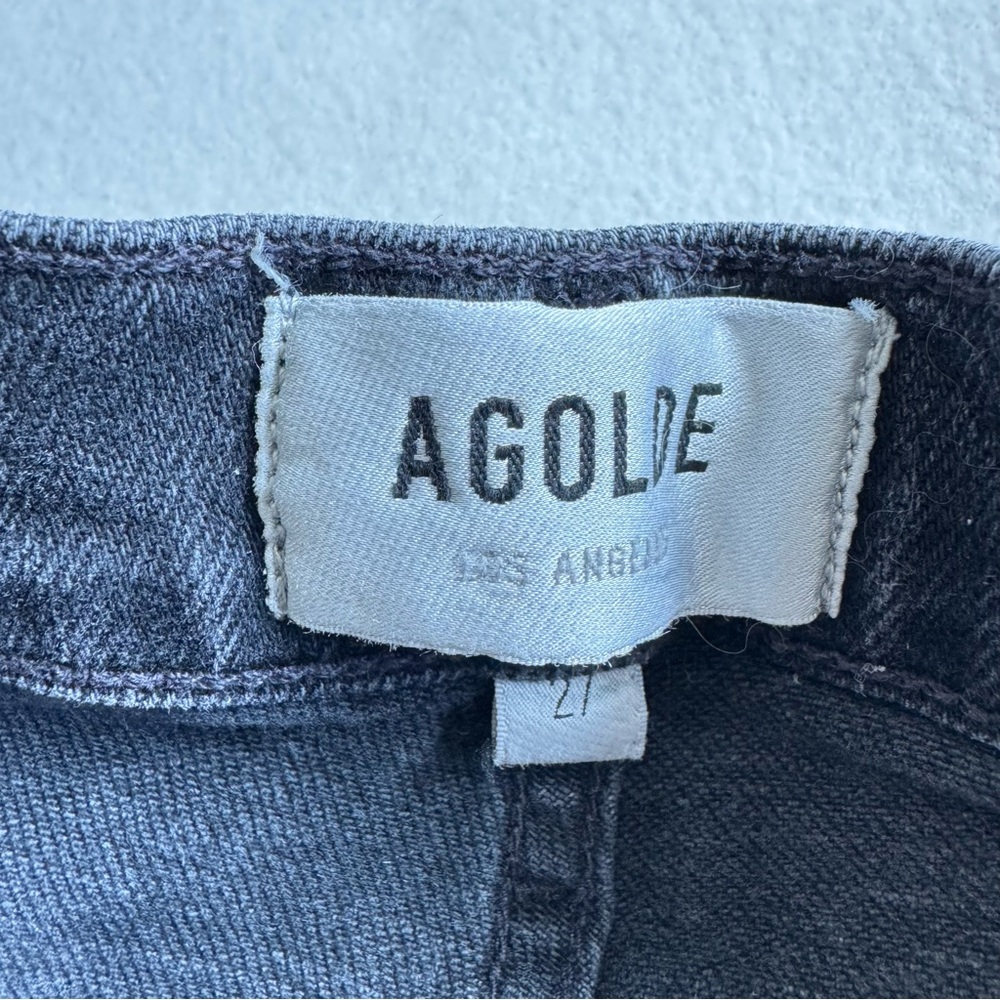 AGOLDE Riley High Rise Straight Crop - Picture 5 of 9